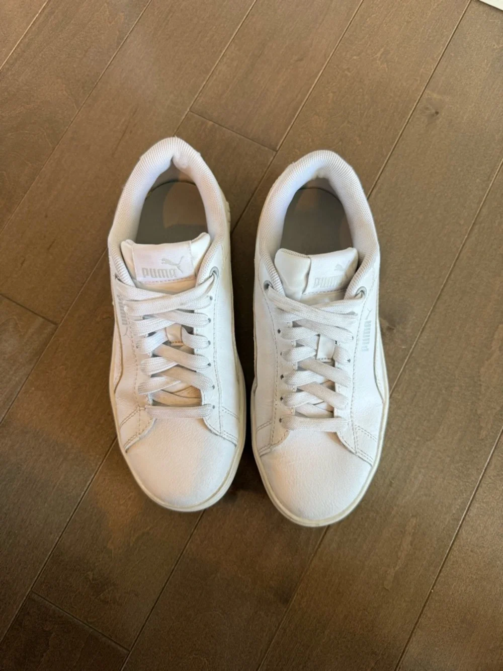 Puma white sneakers
